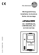 IFM Electronic AC1331 Installation Instructions Manual preview