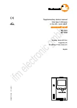IFM Electronic Ecomot300 AC2630 Supplementary Device Manual preview