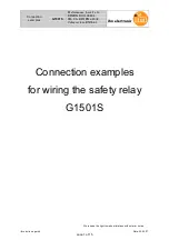 IFM Electronic G1501S Connection Examples preview
