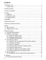 Предварительный просмотр 2 страницы IFM Electronic PY2954 Operating	 Instruction