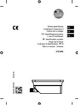 IFM DTC600 Installation Instructions Manual preview