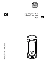 IFM E30391 Operating Instructions Manual preview