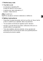 Preview for 3 page of IFM RM8 Series Operating Instructions Manual