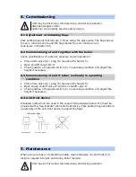 Preview for 12 page of Igema NA7-50 Installation And Operating Instructions Manual