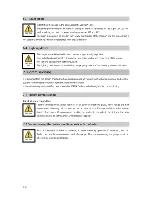 Preview for 14 page of Igema TG32 Installation And Operating Instructions Manual