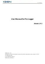 iGen LP-2 User Manual preview