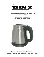 Предварительный просмотр 1 страницы iGenix IG7600 Instructions For Use