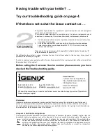 Предварительный просмотр 2 страницы iGenix IG7600 Instructions For Use