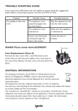 Preview for 9 page of iGenix IGFD6143W User Manual