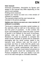 Preview for 31 page of Iget GBV6100 Quick Start Manual