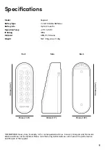 Preview for 5 page of Igloohome Keypad Installer/User Manual