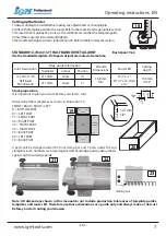 Предварительный просмотр 7 страницы IGM Professional FD300 Operating Instructions Manual