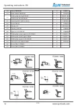 Предварительный просмотр 12 страницы IGM Professional FD300 Operating Instructions Manual