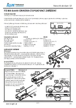 Предварительный просмотр 31 страницы IGM Professional FD300 Operating Instructions Manual