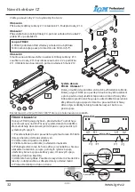 Предварительный просмотр 32 страницы IGM Professional FD300 Operating Instructions Manual