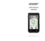 Preview for 127 page of iGPSPORT iGS630S User Manual