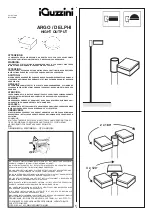 Preview for 1 page of iGuzzini ARGO Instruction Sheet