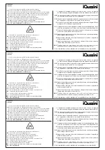 Preview for 20 page of iGuzzini ARGO Instruction Sheet