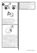 Предварительный просмотр 9 страницы iGuzzini LIGHT UP ORBIT Instruction Sheet