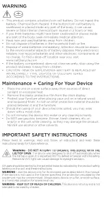 Preview for 8 page of iHome Health POWERUVC II iUV3 Installation Manual