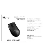 iHome IH-M135ZR User Manual preview