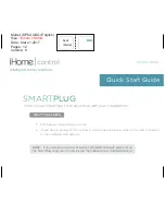 iHome SMARTPLUG Quick Start Manual preview