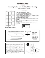 J.Burrows JB5TMTLSWE Assembly Instructions preview