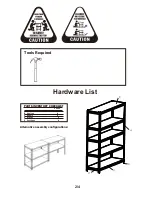 Preview for 2 page of J.Burrows JB5TRHDSR Assembly Instructions