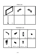 Предварительный просмотр 3 страницы J.Burrows STILFORD JBSC129WBK Assembly Instructions Manual