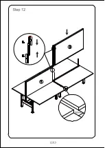 Предварительный просмотр 12 страницы J.Burrows STILFORD JBSC129WBK Assembly Instructions Manual