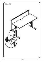 Предварительный просмотр 13 страницы J.Burrows STILFORD JBSC129WBK Assembly Instructions Manual