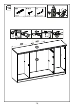 Preview for 14 page of J.Mebelmann DOORSET 4d1s Instructions For Assembling And Installing