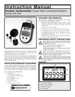 Предварительный просмотр 2 страницы J.P. Bowlin MT-200 Instruction Manual