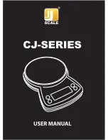 J-Scale CJ User Manual preview