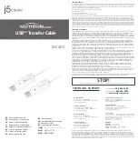 j5 create JUC400 Quick Installation Manual preview