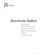j5 create Wormhole Station JUH-320 User Manual preview