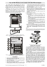 Предварительный просмотр 1 страницы jablotron JA-154E Quick Start Manual