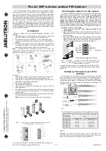 jablotron JA-159P Manual preview