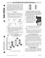 jablotron JA-159P Quick Manual предпросмотр