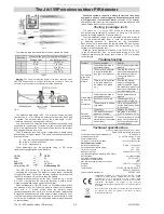 Предварительный просмотр 2 страницы jablotron JA-159P Quick Manual