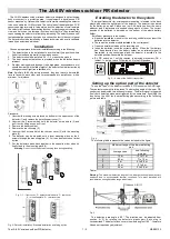 jablotron JA-60V Manual preview