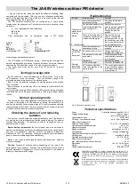 Preview for 2 page of jablotron JA-60V Manual