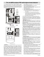 jablotron JA-80PB Manual preview