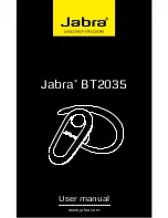 Jabra BT2035 User Manual preview