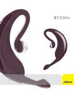 Предварительный просмотр 1 страницы Jabra BT250v - Headset - Over-the-ear Specifications