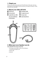 Preview for 4 page of Jabra BT3010 - Headset - In-ear ear-bud User Manual