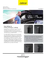 Preview for 1 page of Jabra EASYGO Datasheet