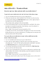 Jabra Elite 65t Instructions preview