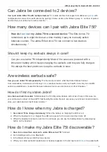 Preview for 2 page of Jabra Elite 75t Titanium Black Faq