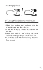 Предварительный просмотр 34 страницы Jabra Elite 75t Titanium Black User Manual